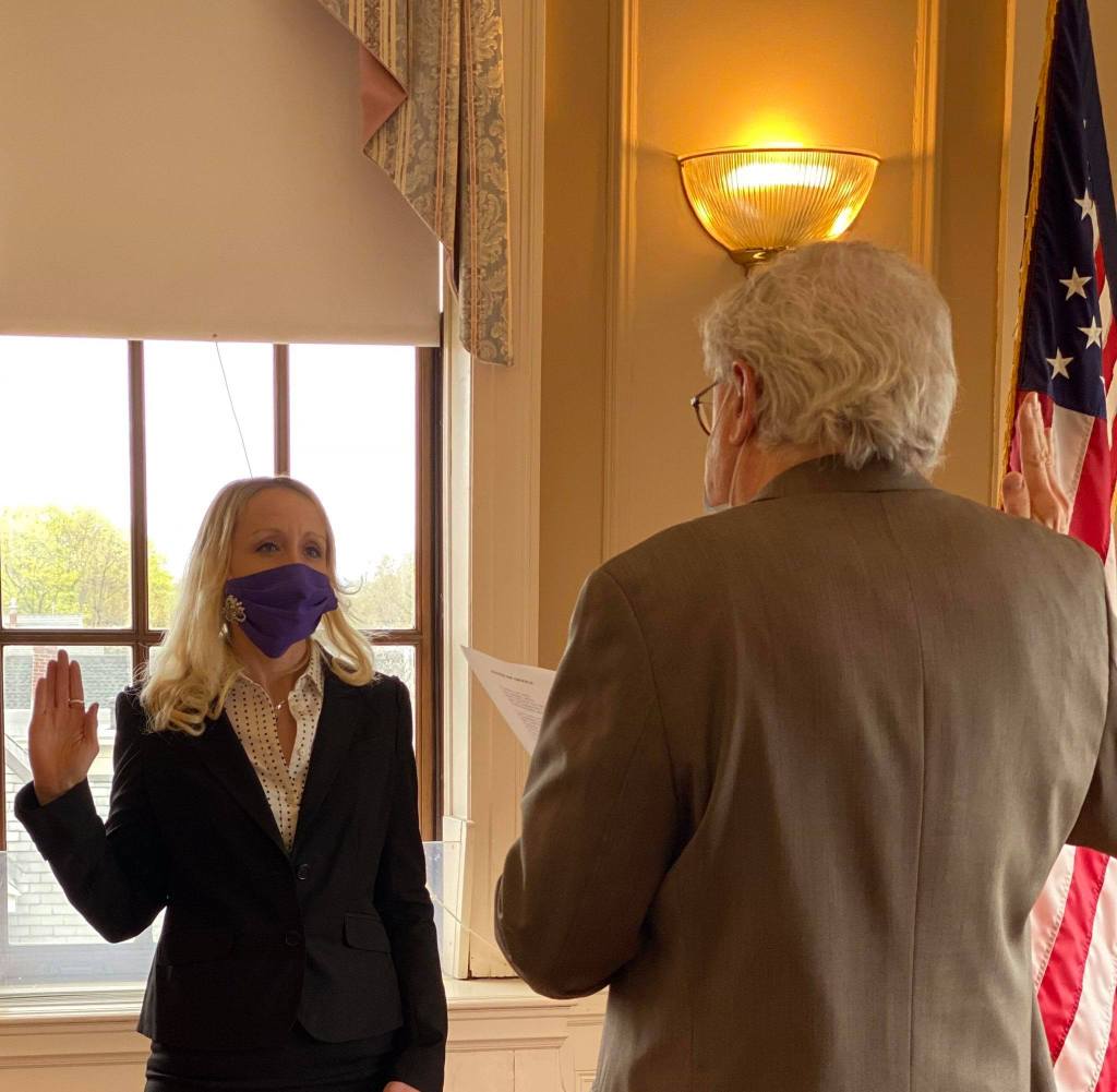 This image has an empty alt attribute; its file name is swearing-in2020mask.png-2.jpg